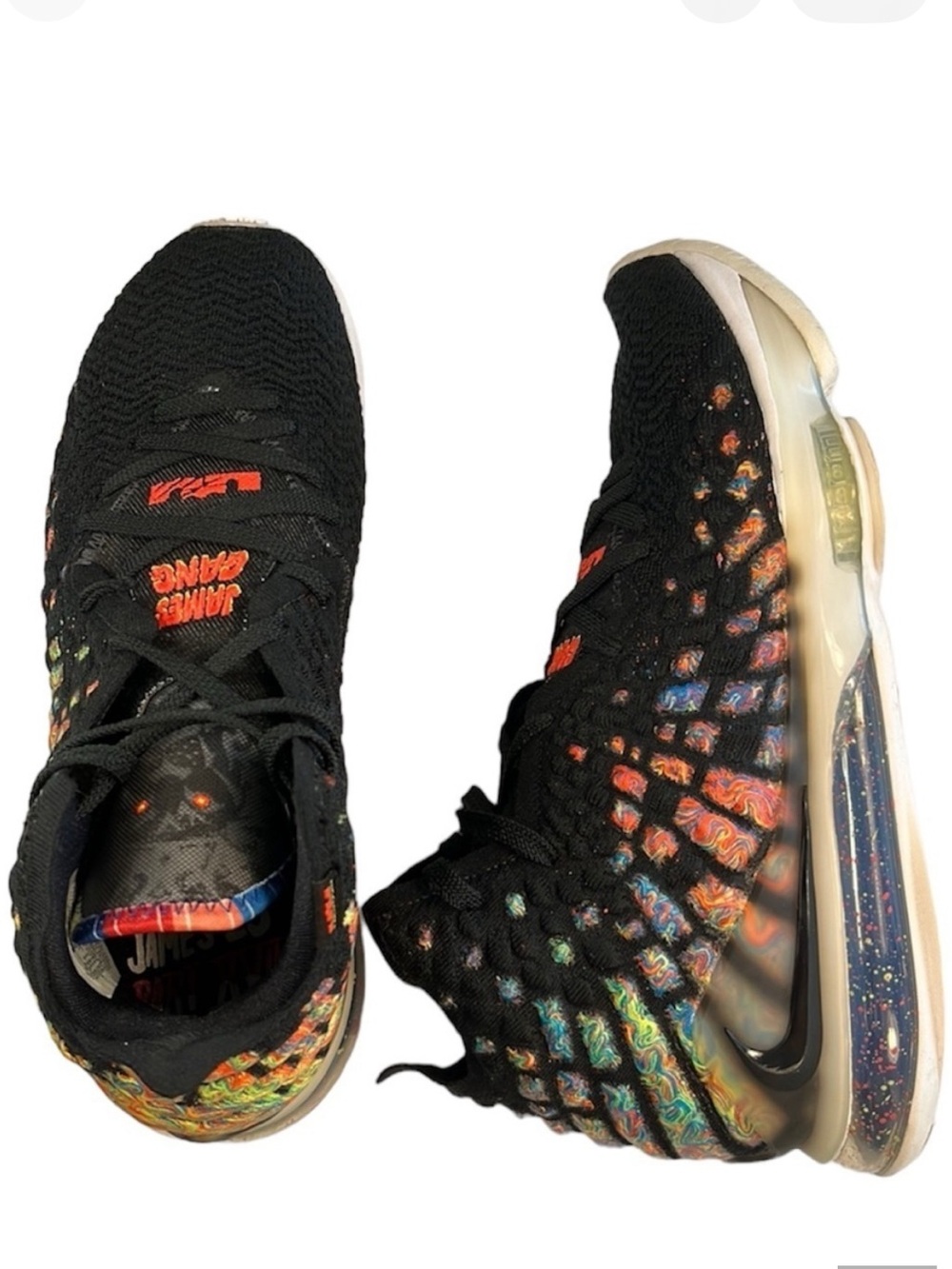 Nike LeBron 17 James Gang Knitposite 2019, Men’s 10.5 style no BQ3177-005